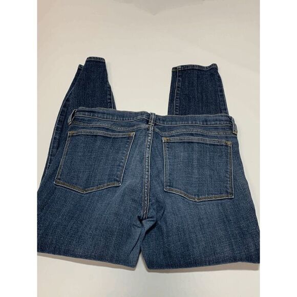 J. Crew Women’s Stretch Skinny Mid Rise Denim Jeans Medium Wash Blue Size 28 - Picture 8 of 8